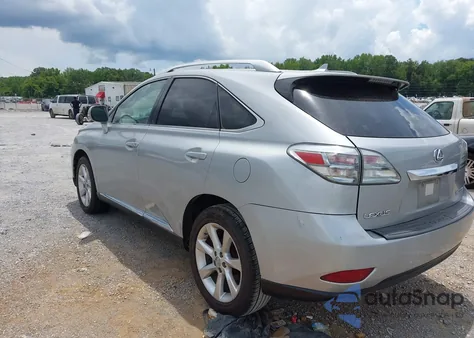 2010 Lexus Rx 350 z USA, uszkodzony, nr VIN JTJZK1BA8A2401375